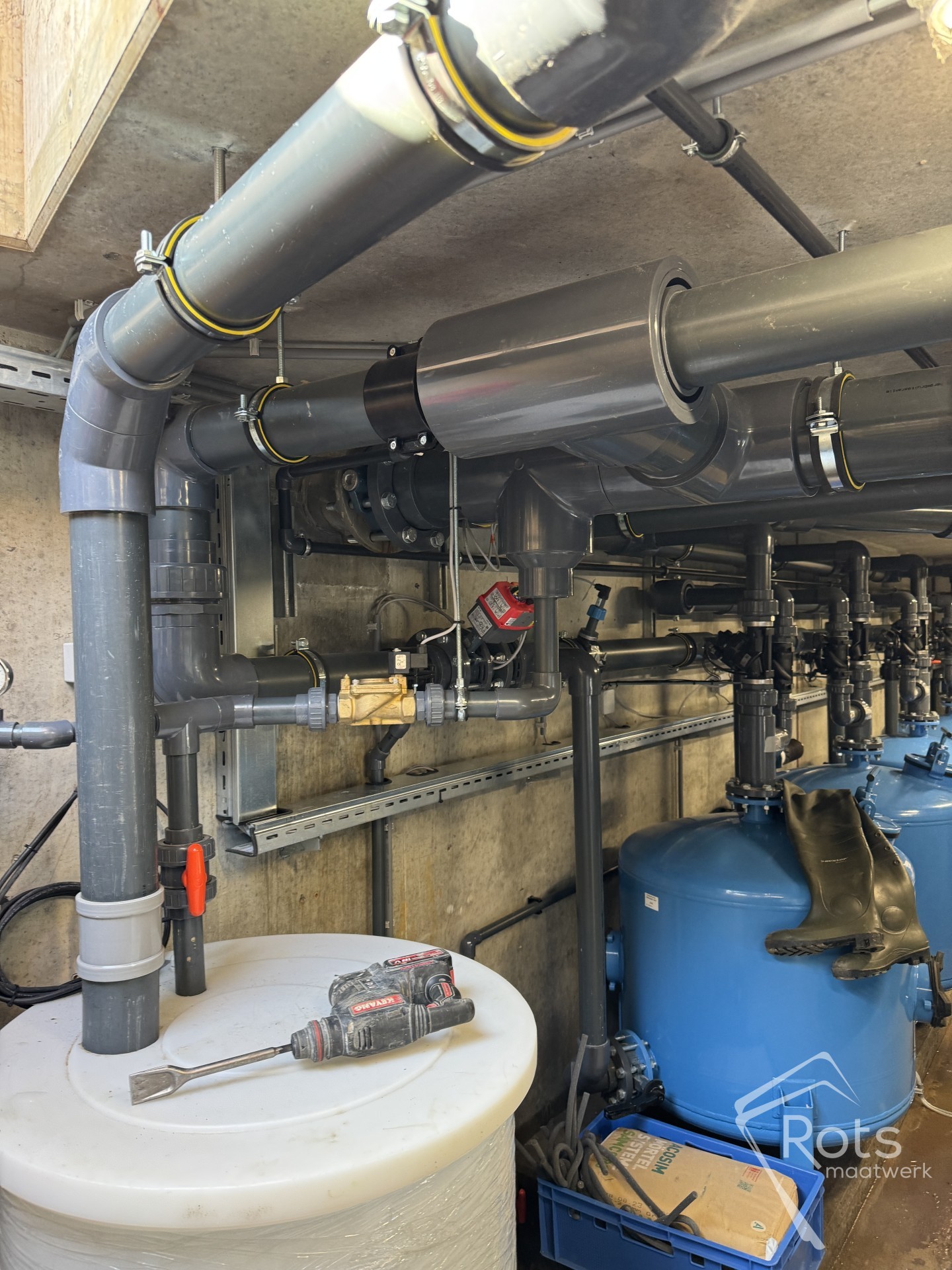 waterzuivering museumplein amsterdam _ fontein techniek